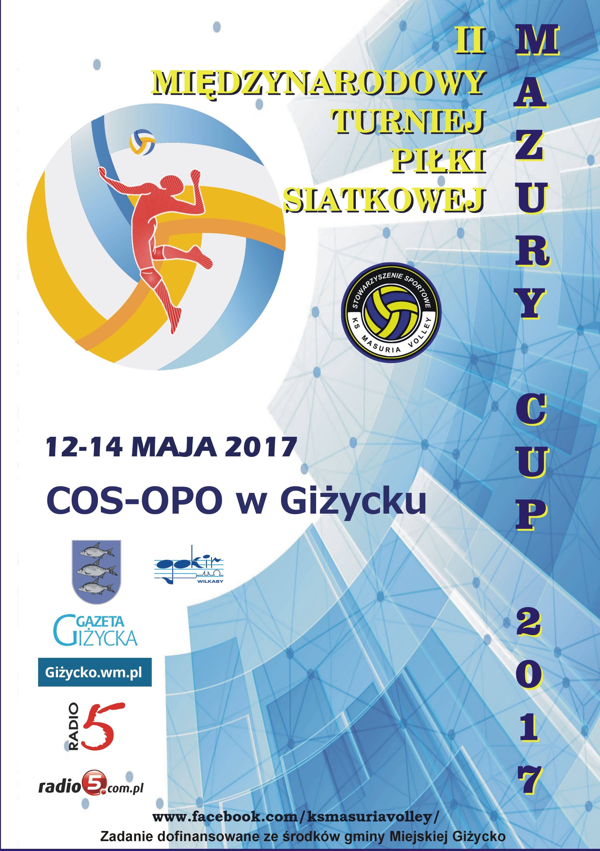 II Międzynarodowy Turniej Piłki Siatkowej "MAZURY CUP 2017"