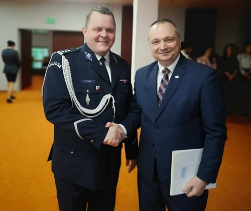 Komendant giżyckiej policji Przemysław Rawa odszedł na zasłużoną emeryturę