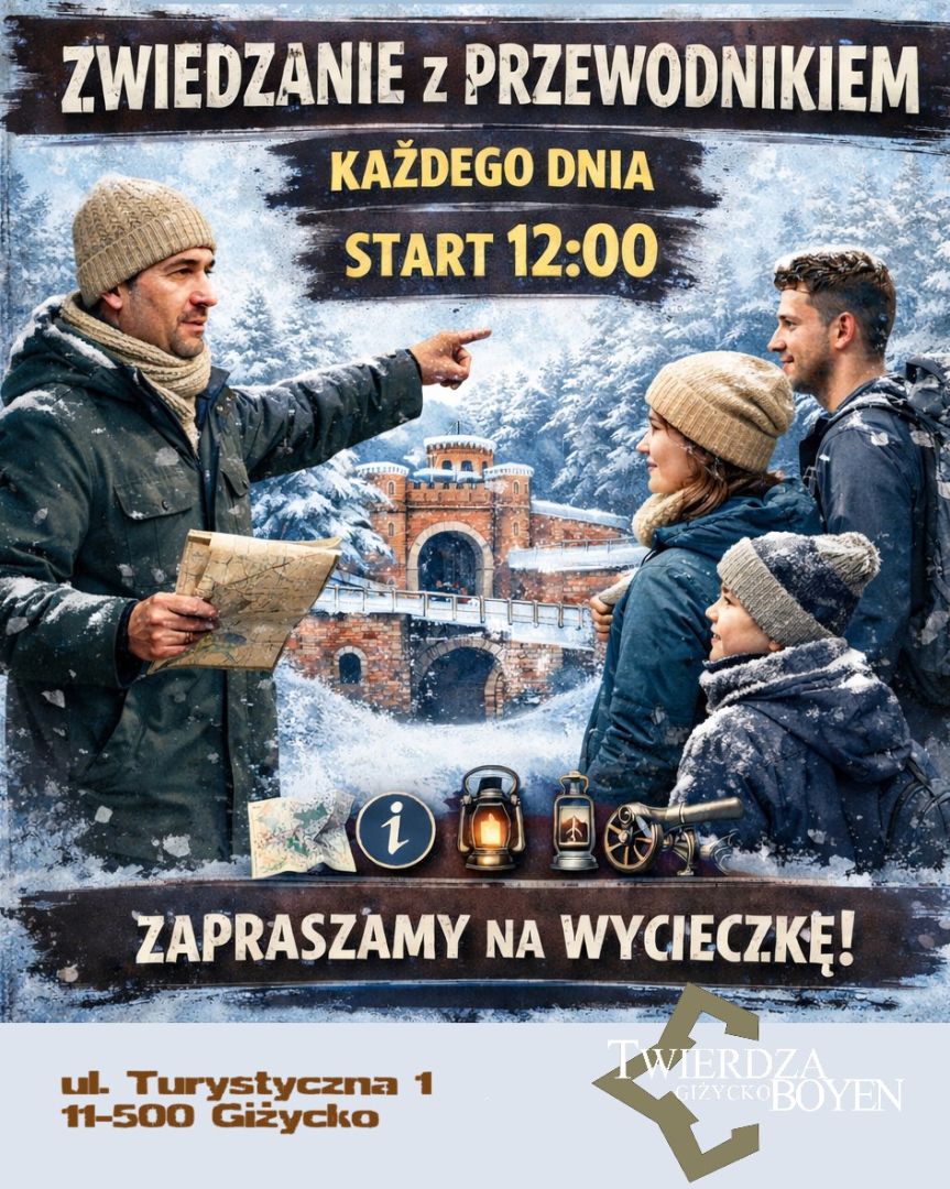 Twierdza Boyen z przewodnikiem