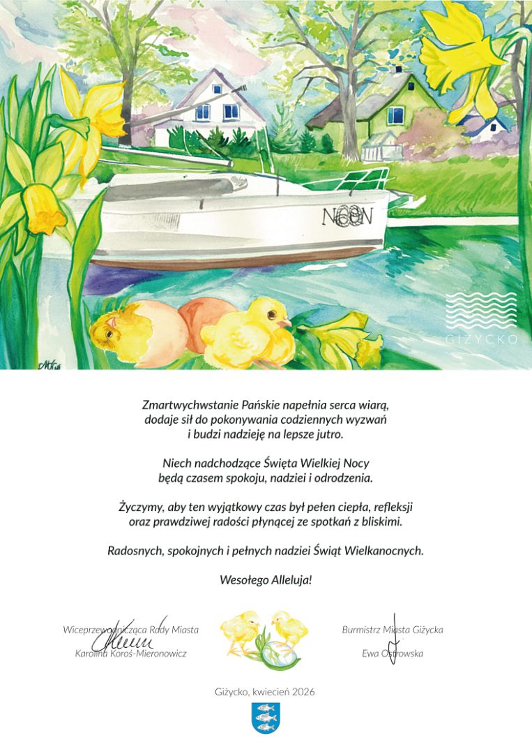 Kartka Wielkanoc 2026