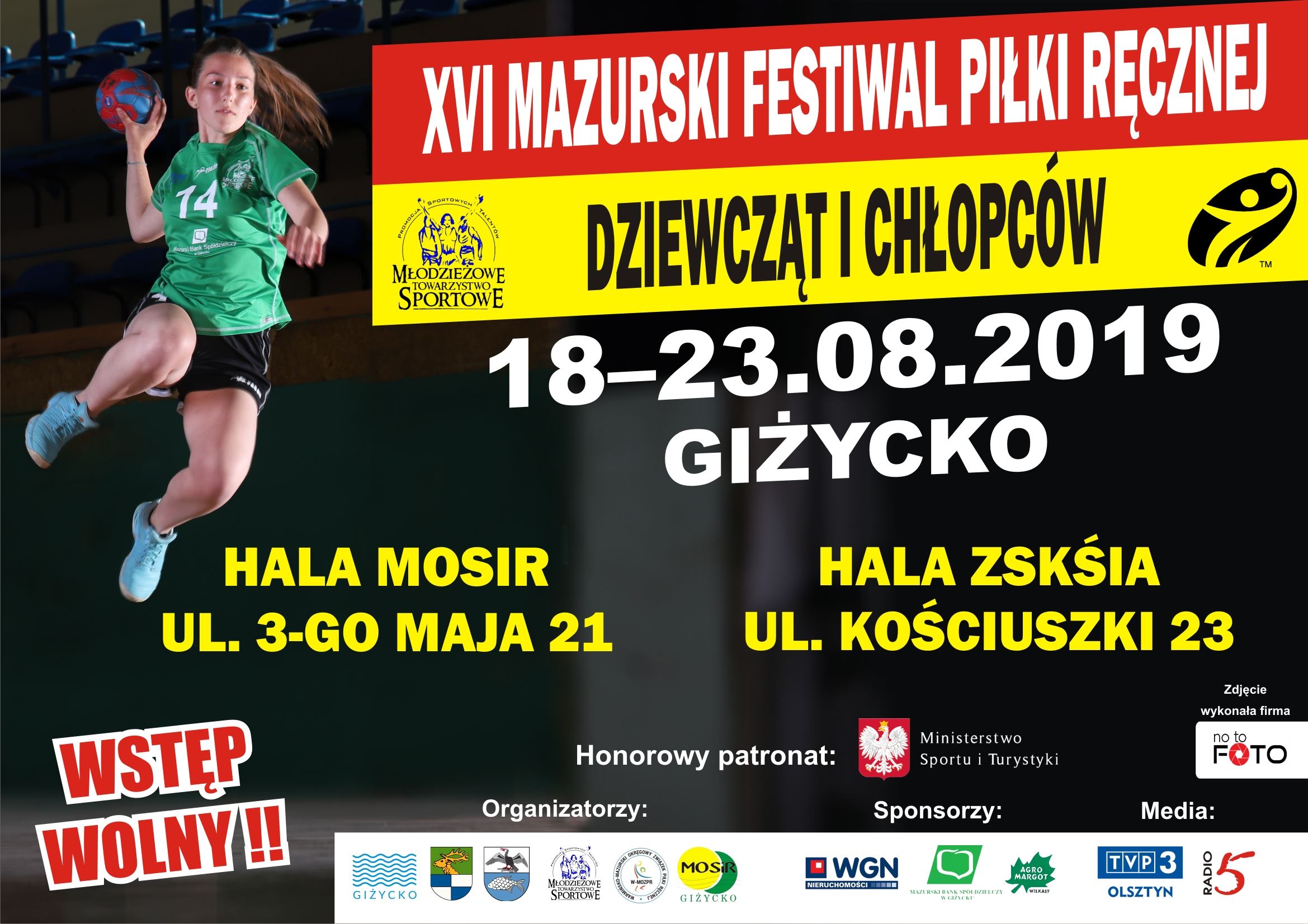 Mazurski Festiwal Piłki Ręcznej Dziewcząt i Chłopców