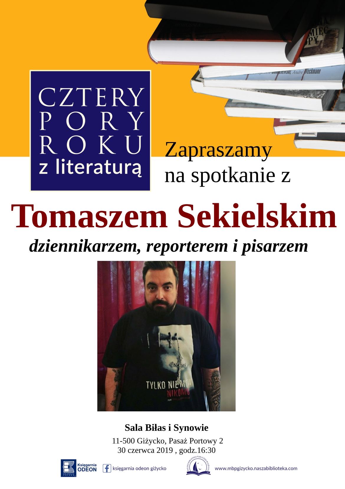 Cztery Pory Roku z Literaturą | Tomasz Sekielski