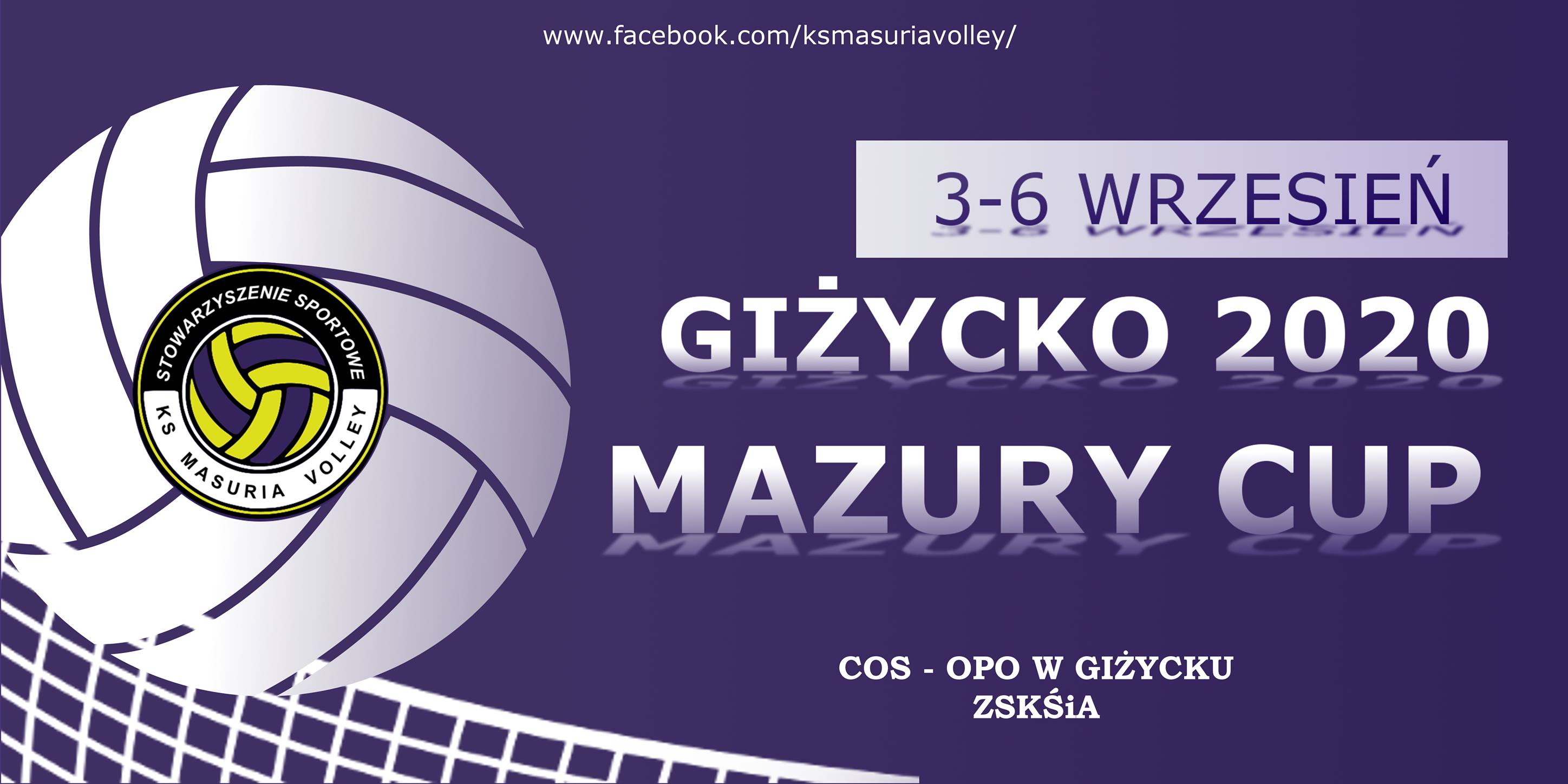 V Międzynarodowy Turniej Piłki Siatkowej  „Mazury Cup 2020”
